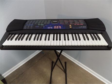 Casio LK-30 Note Lighted Keyboard.& Stand