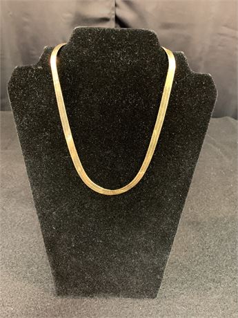 Marked 14kt  Gold Chain Italy