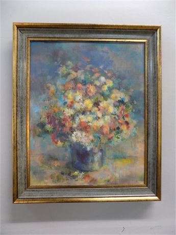 Original Signed "Floral" Painting