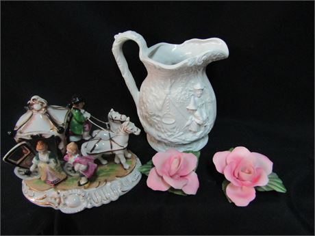 Capodimonte, English, Japanese Porcelain