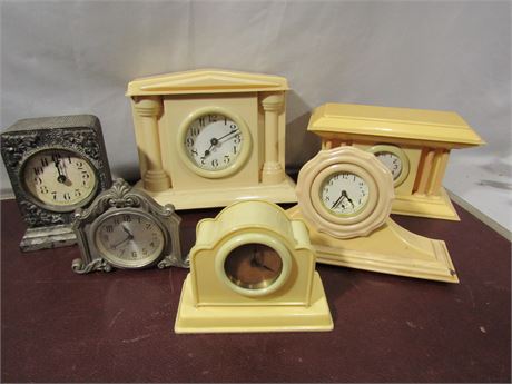 Vintage Bakelite Clock Collection