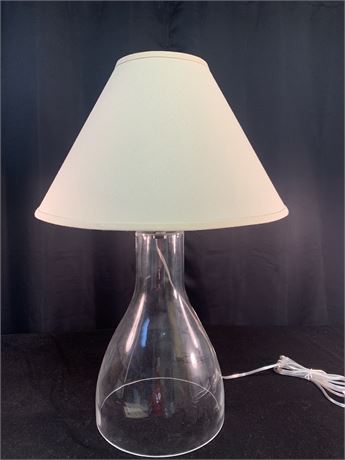 Glass Base Lamp