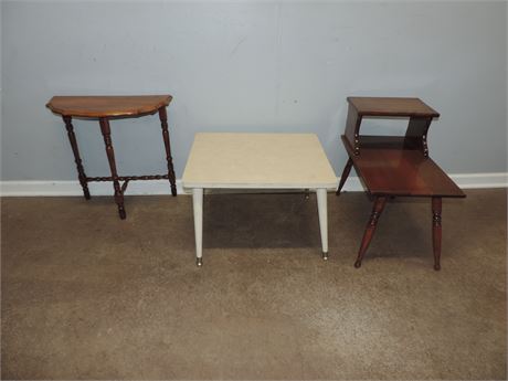 Three Child Size Accent / End Tables