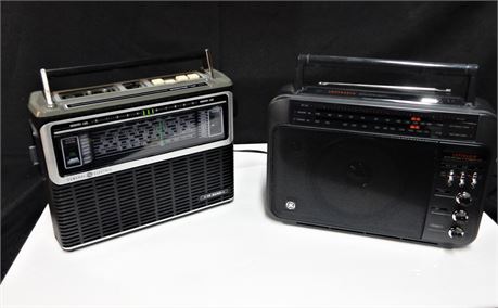 GE 10 Band Monitor Shortwave Radio GE Superadio Lot