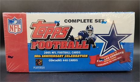 2005 Topps Football Complete Factory Set Aaron Rodgers Rookie Cowboys Exclusive