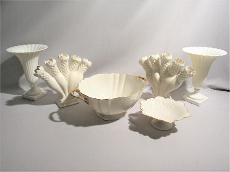 Misc. Serving/Display China/Pottery - 6 Pieces - Lenox & Palin Thorley