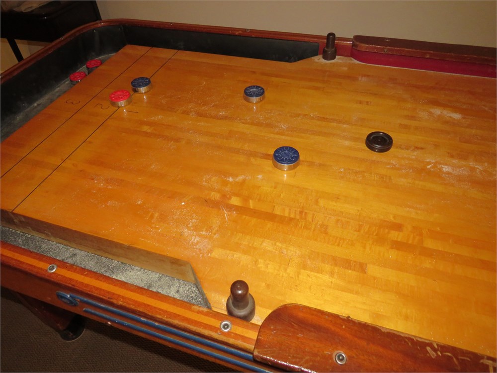 Transitional Design Online Auctions - Vintage American Shuffleboard ...