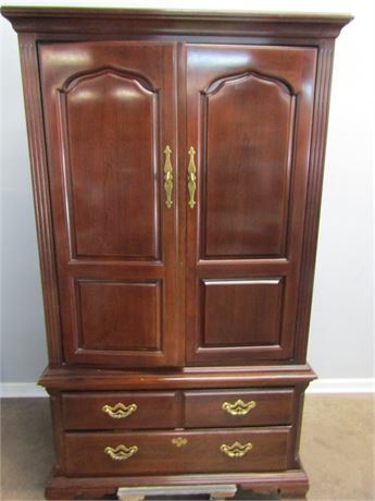 Thomasville Collector Series Cherry Armoire