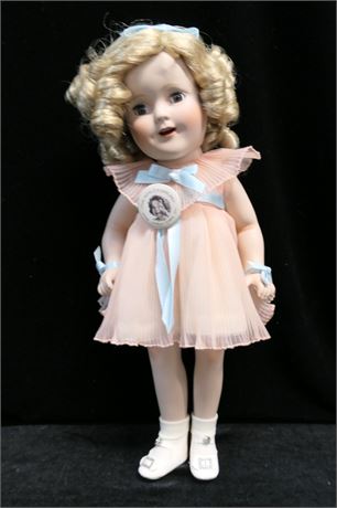 Danbury Mint: Shirley Temple "World's Darling"  Porcelain Doll