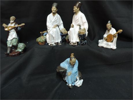 Chinese SCHIWAN Mudman / SHIZEN Figurines Lot