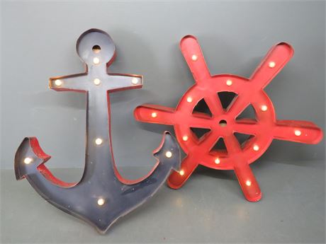 Nautical Wall Decore Lighted