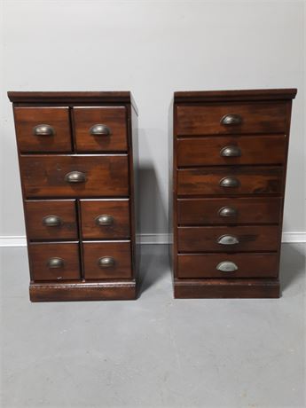 A Pair of Side Tables