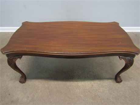 Mid Century Wood Coffee Table