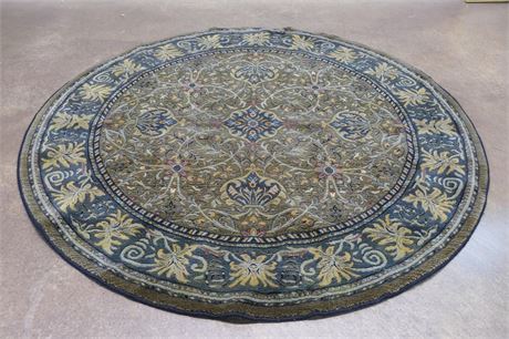 Round Wool Rug from the Mirage Collection