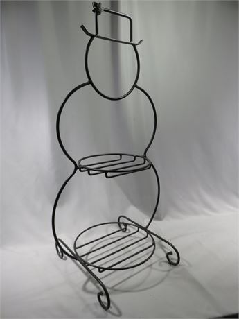 LONGABERGER Snowman Basket Stand