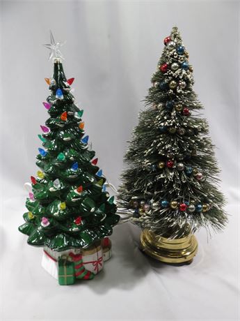 Ceramic & Musical Christmas Trees
