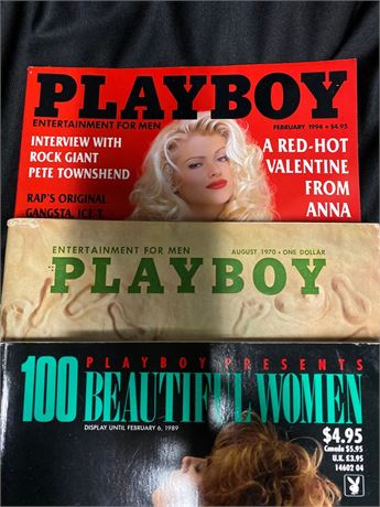 Vintage Playboy Magazine Collection