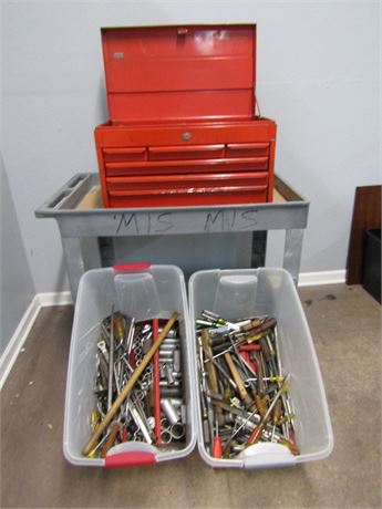 Tools, Tools and Red Tool Box