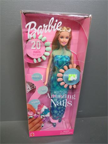 2001 Amazing Nails Barbie Doll