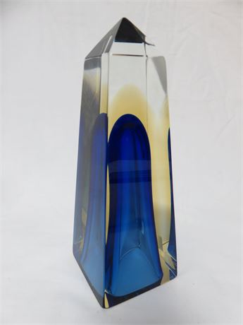 MANDRUZZATO Murano Italy Signed Art Glass Sculpture