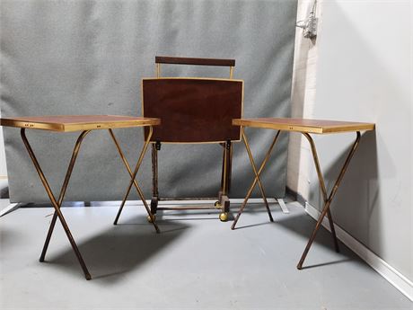 MCM TV Trays & Stand
