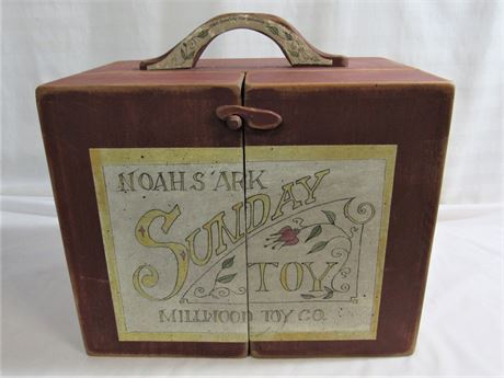 Noah's Ark - Millwood Toy Co. Folk Art Sunday Toy