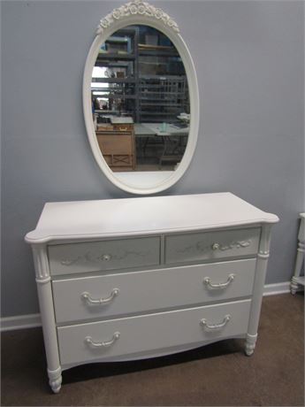 Young America Dresser and Mirror