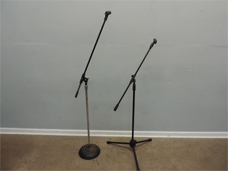 Set of Metal Adjustable Microphone Stands