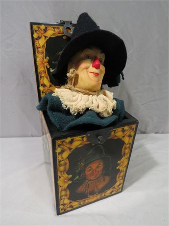 Wizard of Oz Scarecrow Musical Jack-in-the-Box