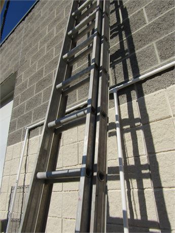 Silver Extension Ladder, 13'