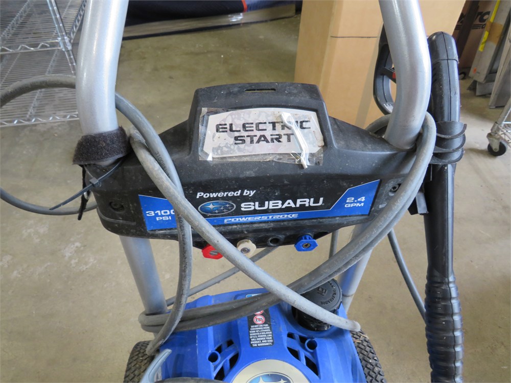 Transitional Design Online Auctions SUBARU Pressure Washer 3100 psi