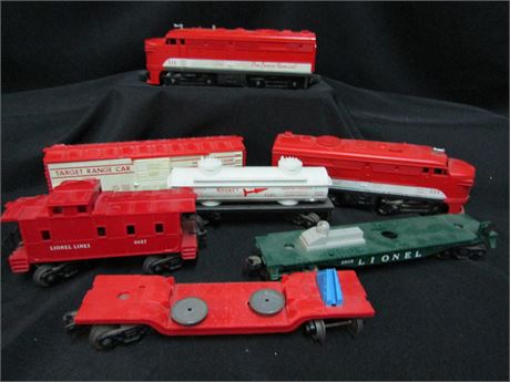 Lionel Train Lot, Texas Special #211 Diesel Locomotive and More