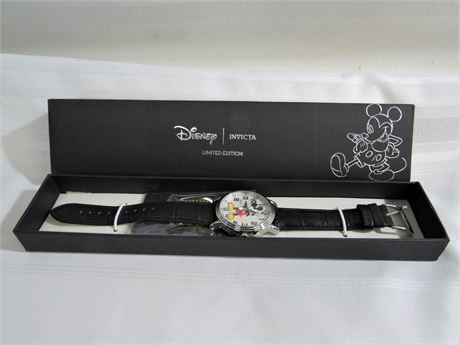 NIB - Invicta Limited Edition (#1236/5000) Disney Mickey Mouse Watch