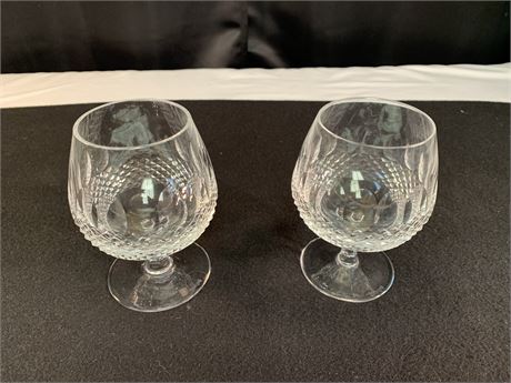 "WATERFORD" Crystal Brandy Glasses