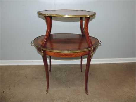 French Style Mahogany Side Table