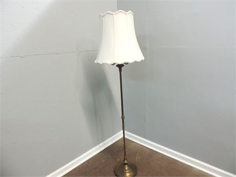 Traditional Brass Style Floor Lamp