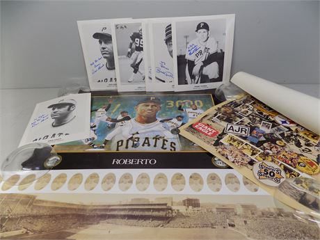 Pittsburgh Pirates & Steelers Autographs