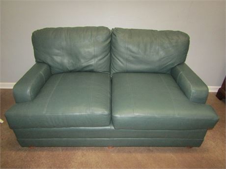 Green Teal Sofa, Distinction Furniture Co, North Carolina