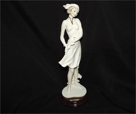 GIUSSEPPE ARMANI Signed 'Florence' Figurine Made in Italy