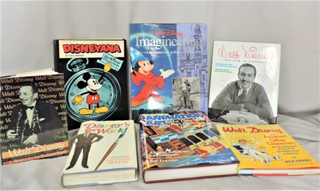Walt Disney Books / Imagineering / Animation Art 1954 / Disney's World