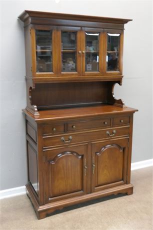 China Cabinet or 2 Piece Hutch by Blair House Furniture Company