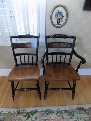 Antique Hitchcock Chairs