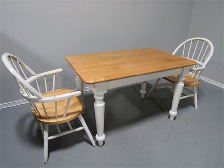 Farmhouse Dining Table & Chairs