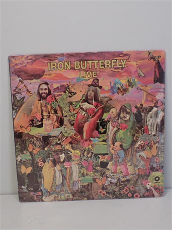 Factory Sealed Iron Butterfly Live 1970