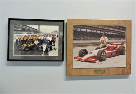 Vintage Indianapolis 500 Race Driver Photograph / Wally Dallenbach 1979