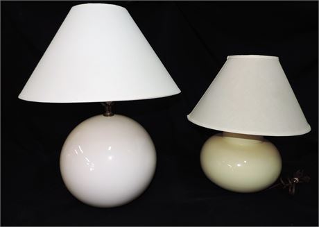 Set of Two Ceramic Table Lamps