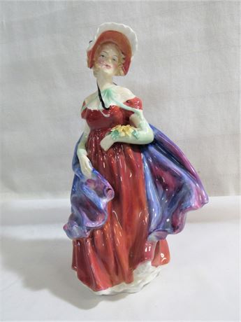Vintage Royal Doulton Figurine - Lady April HN1958 - Retired 1959