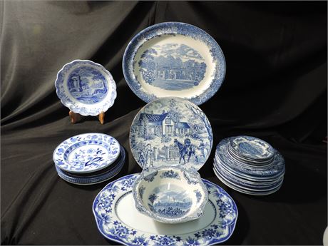 Johnson Bros Colonial Scenes / SPODE / Staffordshire / Wedgewood