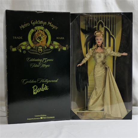 Mattel Barbie Doll / MGM Golden Hollywood / FOA Schwartz / Limited Edition /1998