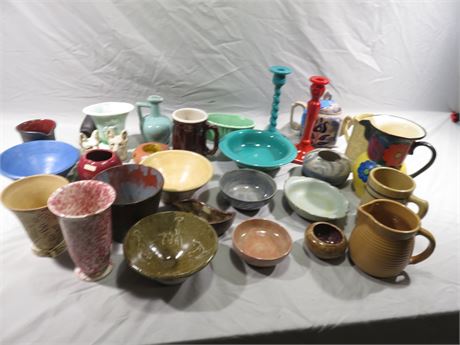 Assorted Pottery Lot